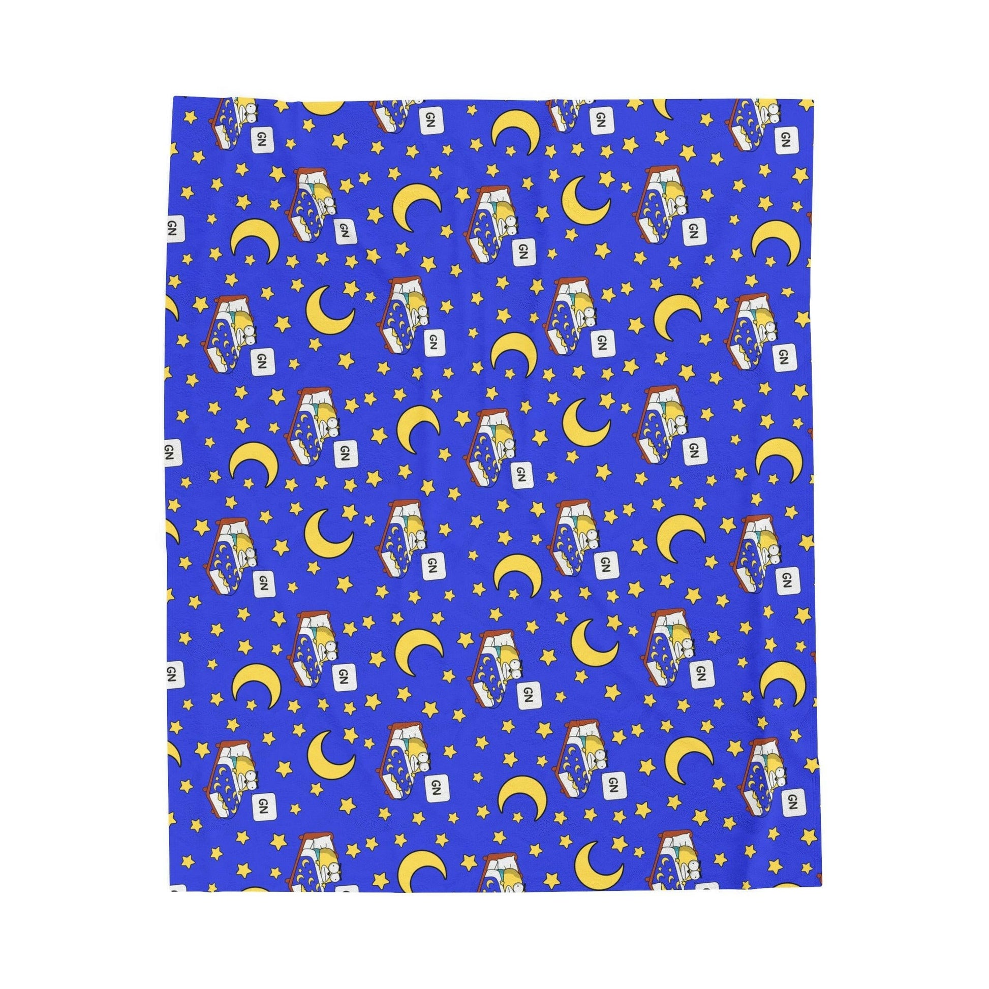 Meme YELLOW / Velveteen Blanket - Orange Habit Home - The Orange Habit