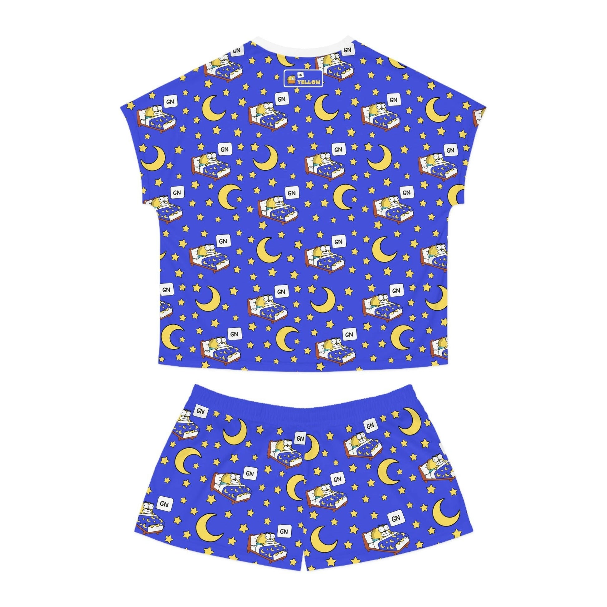 Meme YELLOW / Women's Pajama Set - SVRN_T Woman - The Orange Habit