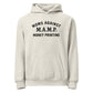 Moms against money printing Bitcoin hoodie in beige by The Orange Habit at SVRN Society.