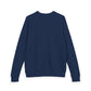 (Navy) blue sweatshirt on a white background