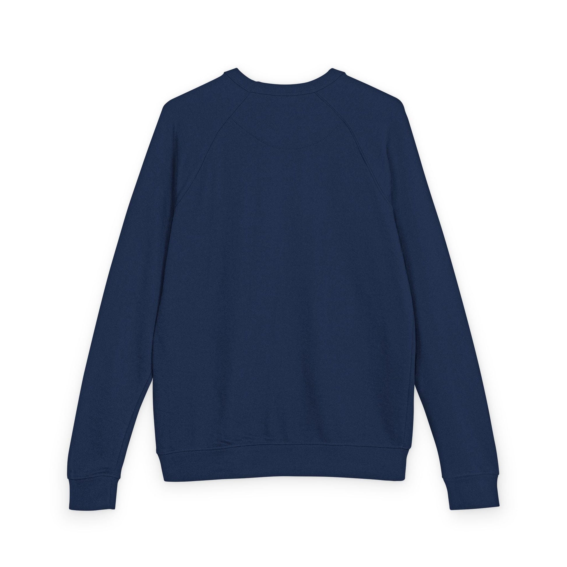 (Navy) blue sweatshirt on a white background