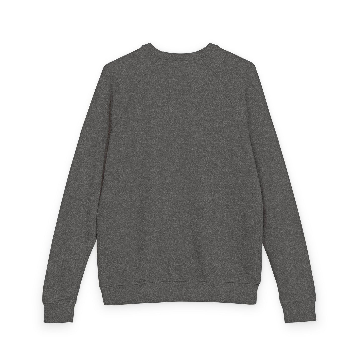 Gray sweatshirt on a white background (Charcoal Heather)