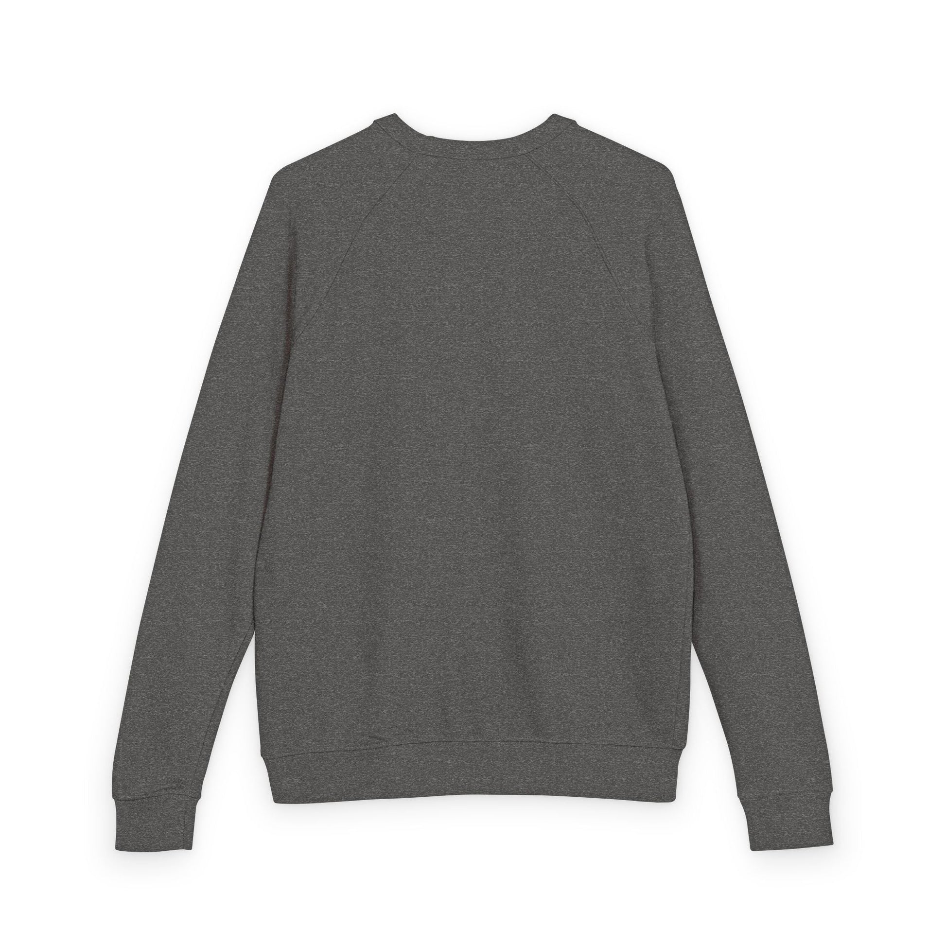 Gray sweatshirt on a white background (Charcoal Heather)