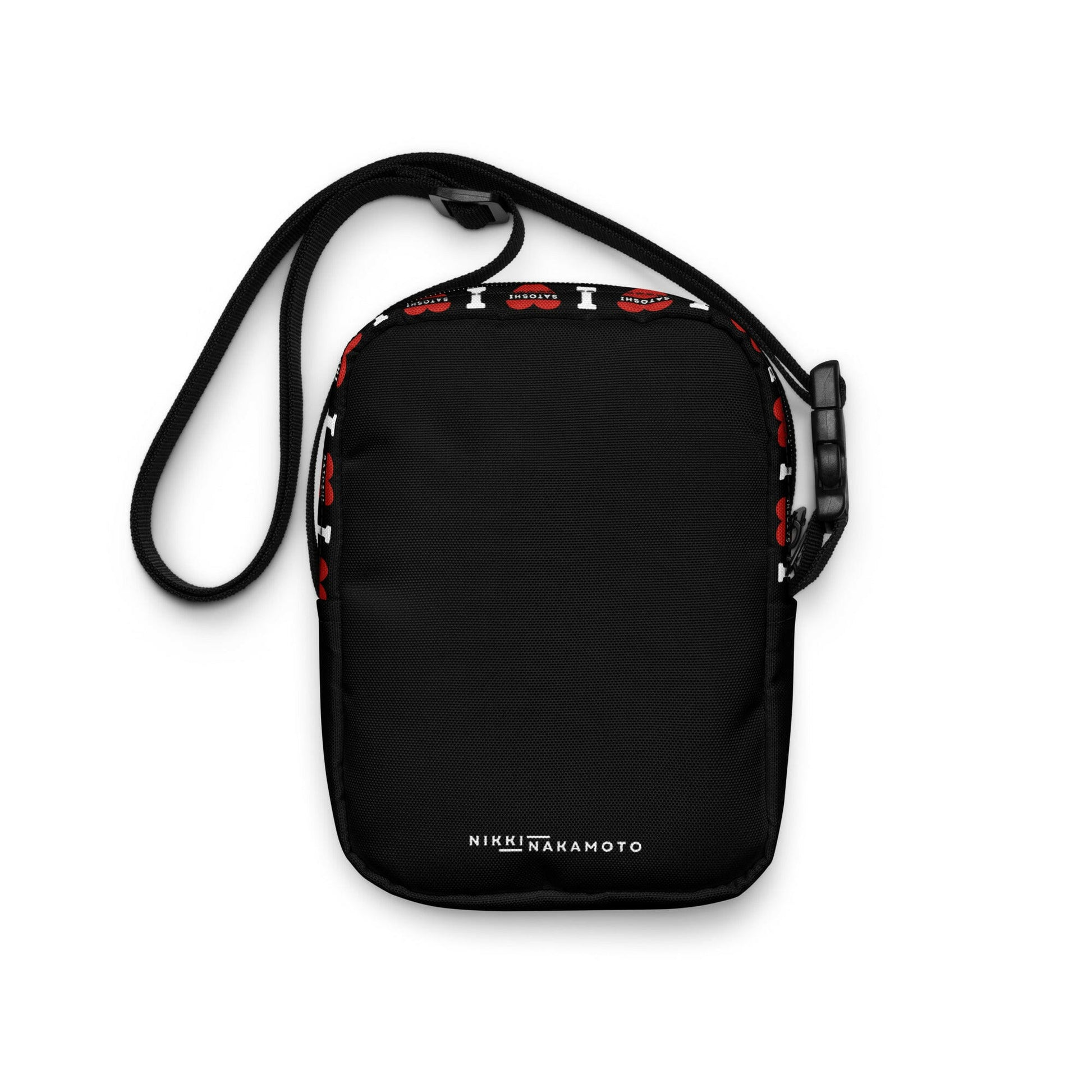 I Heart Satoshi / Crossbody Bag - Nikki Nakamoto Bags - The Orange Habit