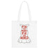 Fix The Money / Bitcoin Tote Bag - Nikki Nakamoto Bags - The Orange Habit