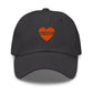 I Heart Satoshi / Bitcoin Dad Hat - Nikki Nakamoto Hats - The Orange Habit