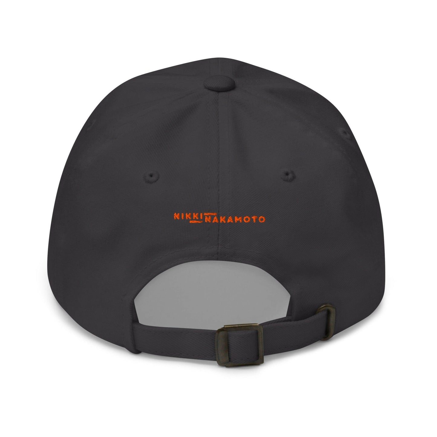 I Heart Satoshi / Bitcoin Dad Hat - Nikki Nakamoto Hats - The Orange Habit
