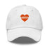 I Heart Satoshi / Bitcoin Dad Hat - Nikki Nakamoto Hats - The Orange Habit