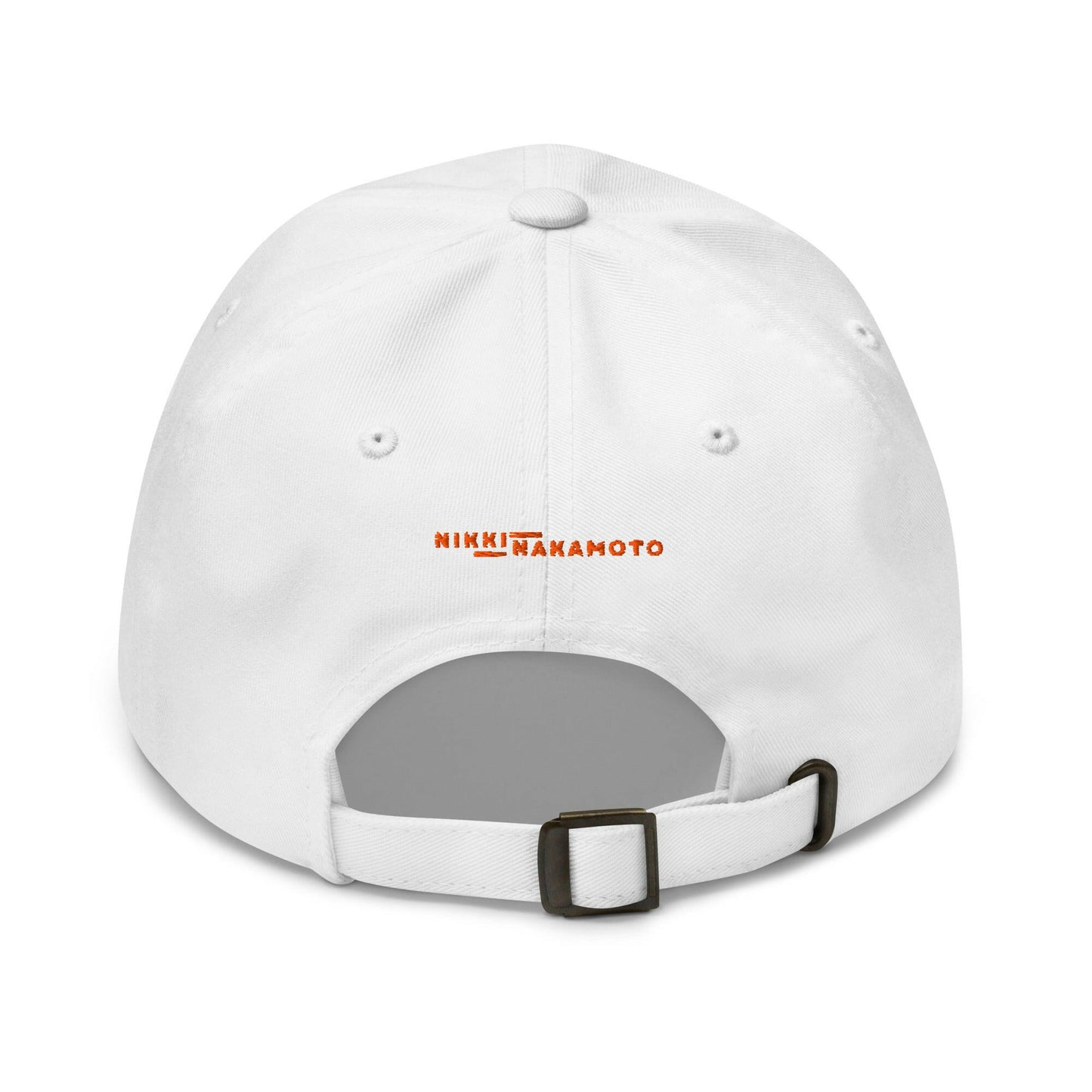 I Heart Satoshi / Bitcoin Dad Hat - Nikki Nakamoto Hats - The Orange Habit