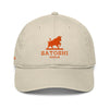 SATOSHI HODLr / Organic Bitcoin Dad Hat - Nikki Nakamoto Hats - The Orange Habit