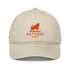 SATOSHI HODLr / Organic Bitcoin Dad Hat - Nikki Nakamoto Hats - The Orange Habit