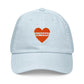 I HEART SATOSHI / Pastel Bitcoin Hat - Nikki Nakamoto Hats - The Orange Habit