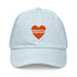 I HEART SATOSHI / Pastel Bitcoin Hat - Nikki Nakamoto Hats - The Orange Habit