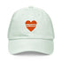 I HEART SATOSHI / Pastel Bitcoin Hat - Nikki Nakamoto Hats - The Orange Habit