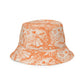 Rabbit Hole / Reversible Bitcoin Bucket Hat - Nikki Nakamoto Hats - The Orange Habit