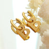 The B / Titanium Steel Earrings - Nikki Nakamoto - The Orange Habit