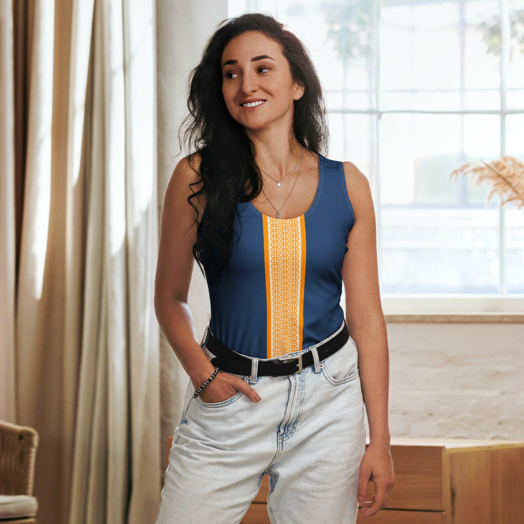 Soft Revolution Blue / Tank - Nikki Nakamoto - The Orange Habit