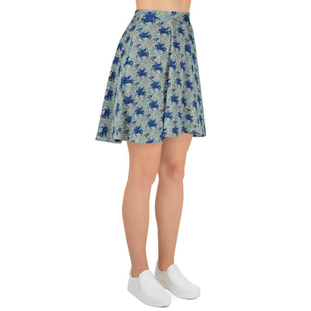 Soft Revolution Blue / Skirt - Nikki Nakamoto - The Orange Habit