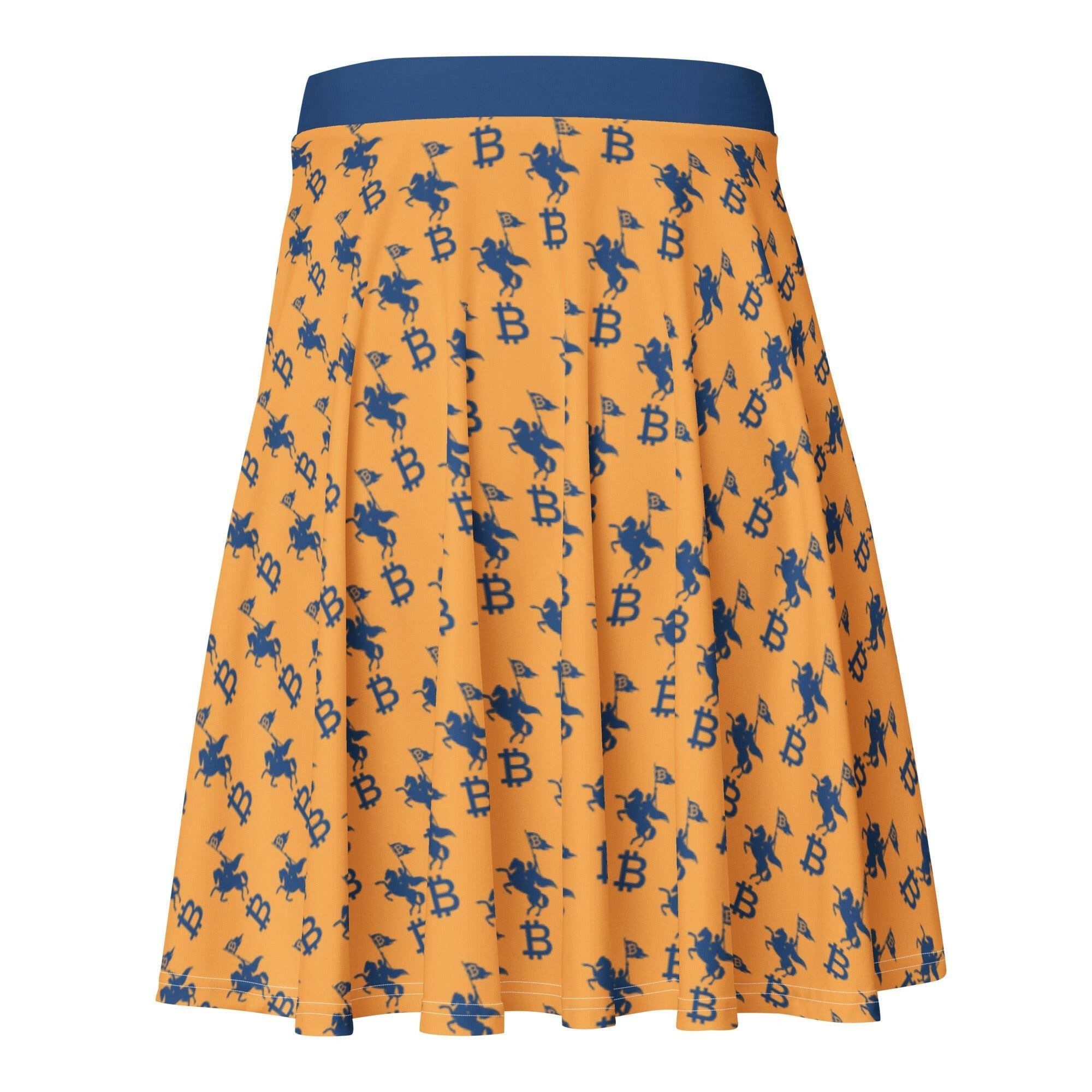 Bitcoin Skirt / SOFT REVOLUTION - Nikki Nakamoto - The Orange Habit