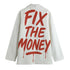 Fix The Money / Women’s Cotton Bitcoin Blazer - Nikki Nakamoto - The Orange Habit