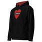 I HEART SATOSHI / Premium Bitcoin Hoodie - Nikki Nakamoto - The Orange Habit