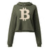THE B / Cropped Bitcoin Hoodie - Nikki Nakamoto - The Orange Habit