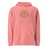 Bitcoin Paris / Embroidered Premium Hoodie - Nikki Nakamoto - The Orange Habit