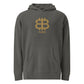 Bitcoin Paris / Embroidered Premium Hoodie - Nikki Nakamoto - The Orange Habit