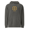 Bitcoin Paris / Embroidered Premium Hoodie - Nikki Nakamoto - The Orange Habit