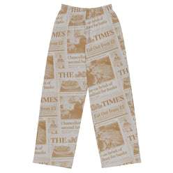 Nakamoto / Wide-Leg Bitcoin Pants - Nikki Nakamoto - The Orange Habit