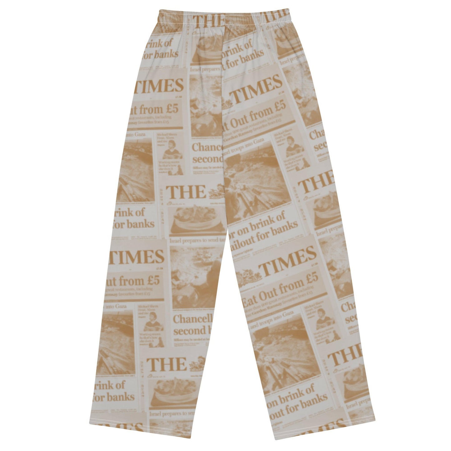 Nakamoto / Wide-Leg Bitcoin Pants - Nikki Nakamoto - The Orange Habit