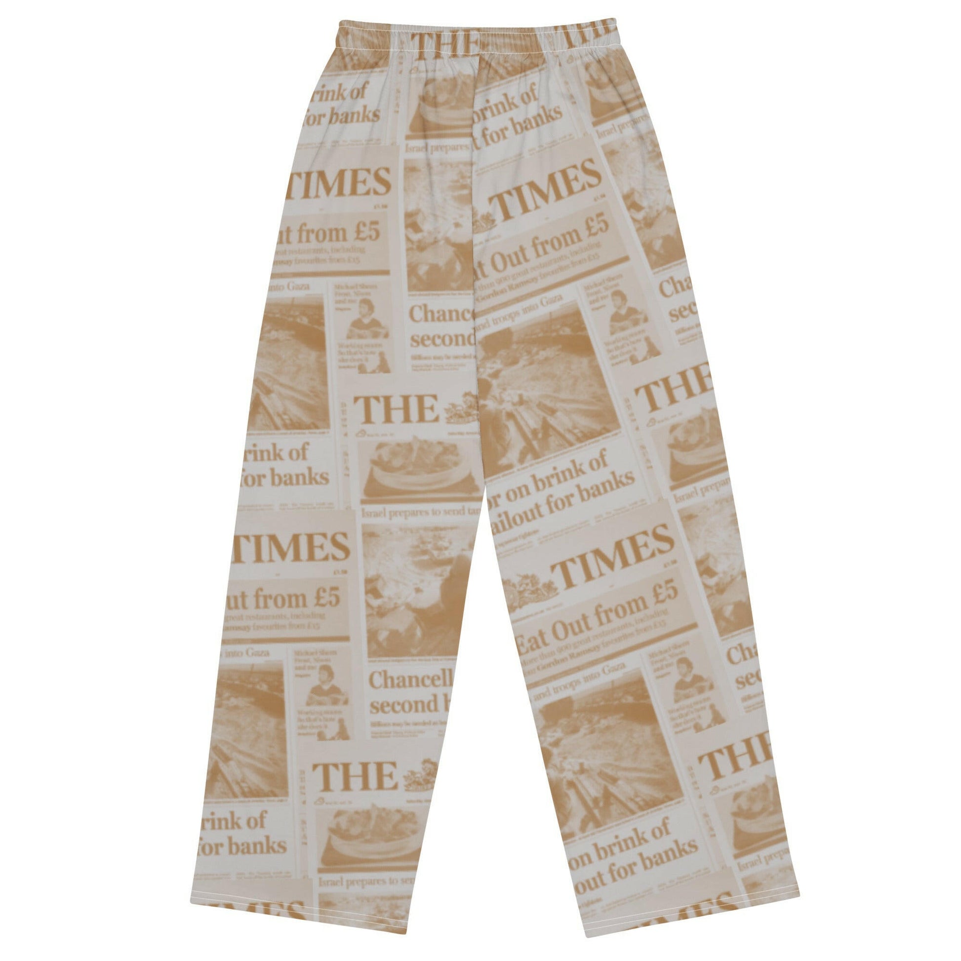 Nakamoto / Wide-Leg Bitcoin Pants - Nikki Nakamoto - The Orange Habit