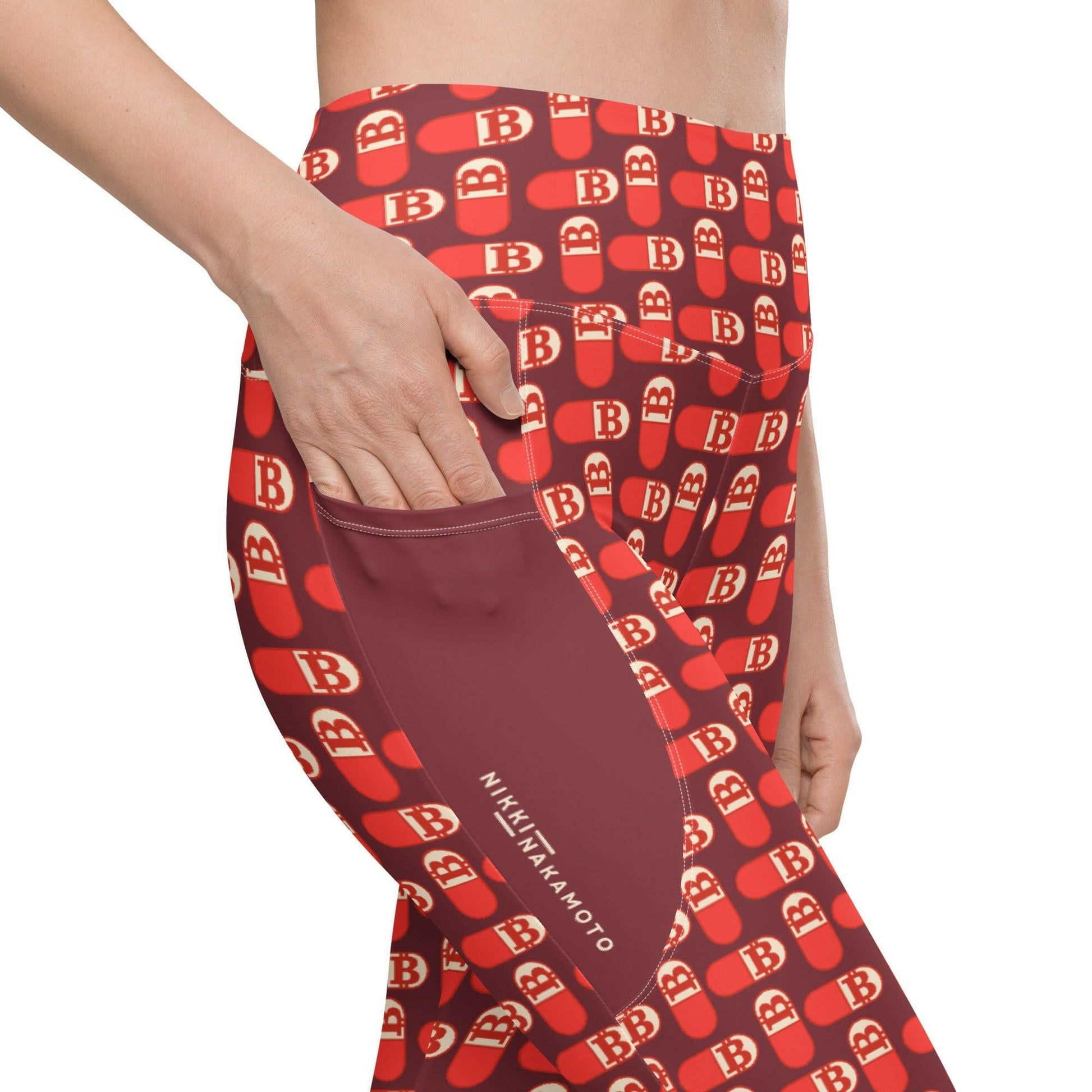 Orange Pilled / Leggings - Nikki Nakamoto - The Orange Habit