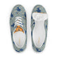 Soft Revolution Blue / Womens Bitcoin Shoes - Nikki Nakamoto - The Orange Habit