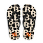 The B / Womens Bitcoin Flip-Flops - Nikki Nakamoto - The Orange Habit