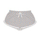 Crab B / Nautical Womens Shorts - Nikki Nakamoto - The Orange Habit