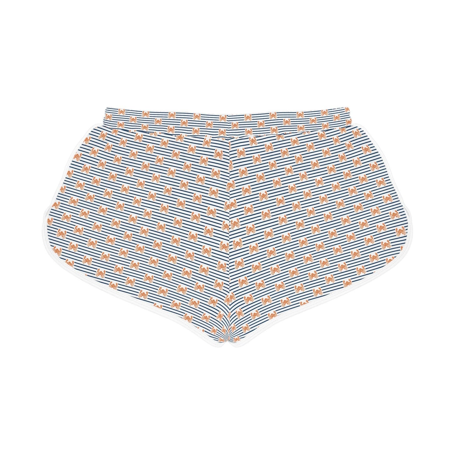 Crab B / Nautical Womens Shorts - Nikki Nakamoto - The Orange Habit