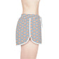 Crab B / Nautical Womens Shorts - Nikki Nakamoto - The Orange Habit
