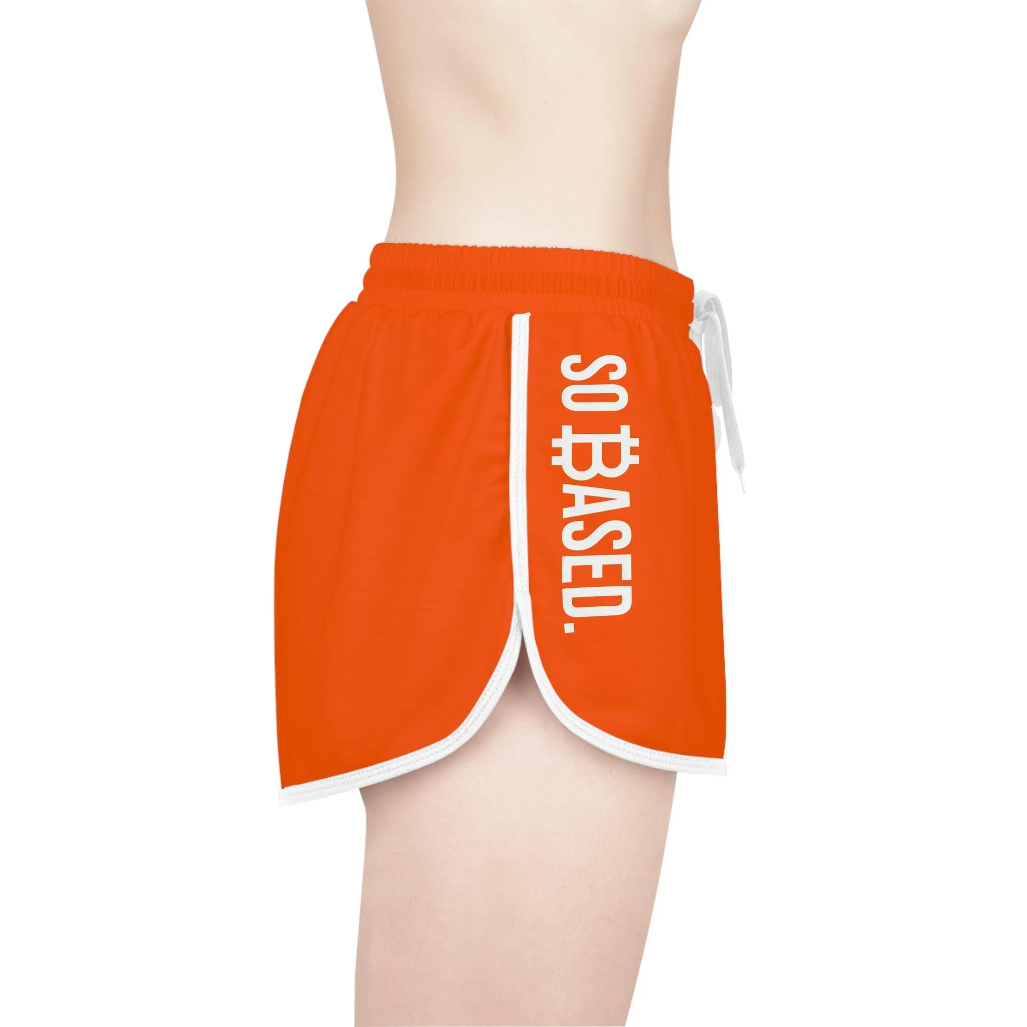 So Based / Orange Womens Shorts - Nikki Nakamoto - The Orange Habit