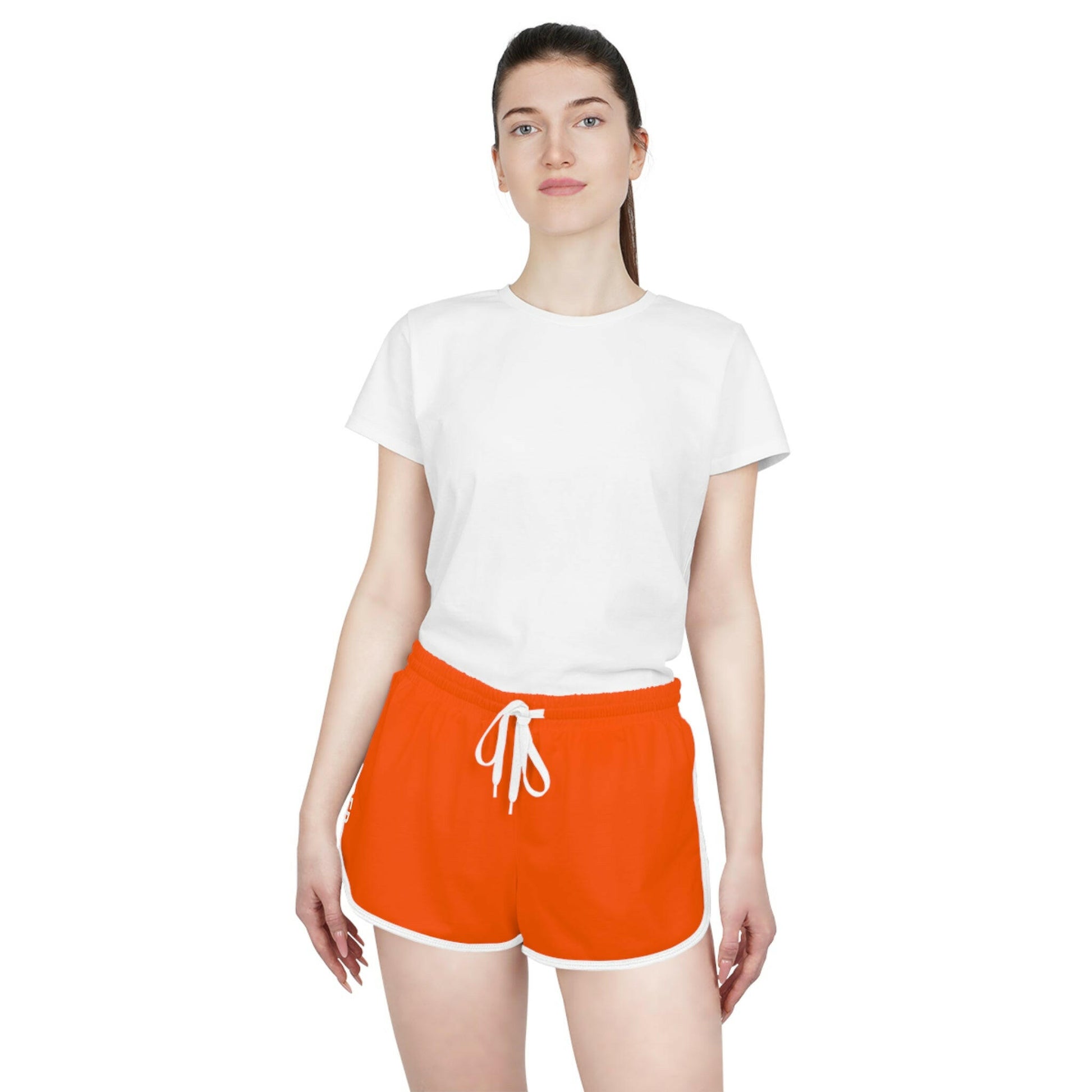 So Based / Orange Womens Shorts - Nikki Nakamoto - The Orange Habit