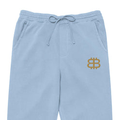 Bitcoin Paris / Premium Sweatpants - Nikki Nakamoto - The Orange Habit