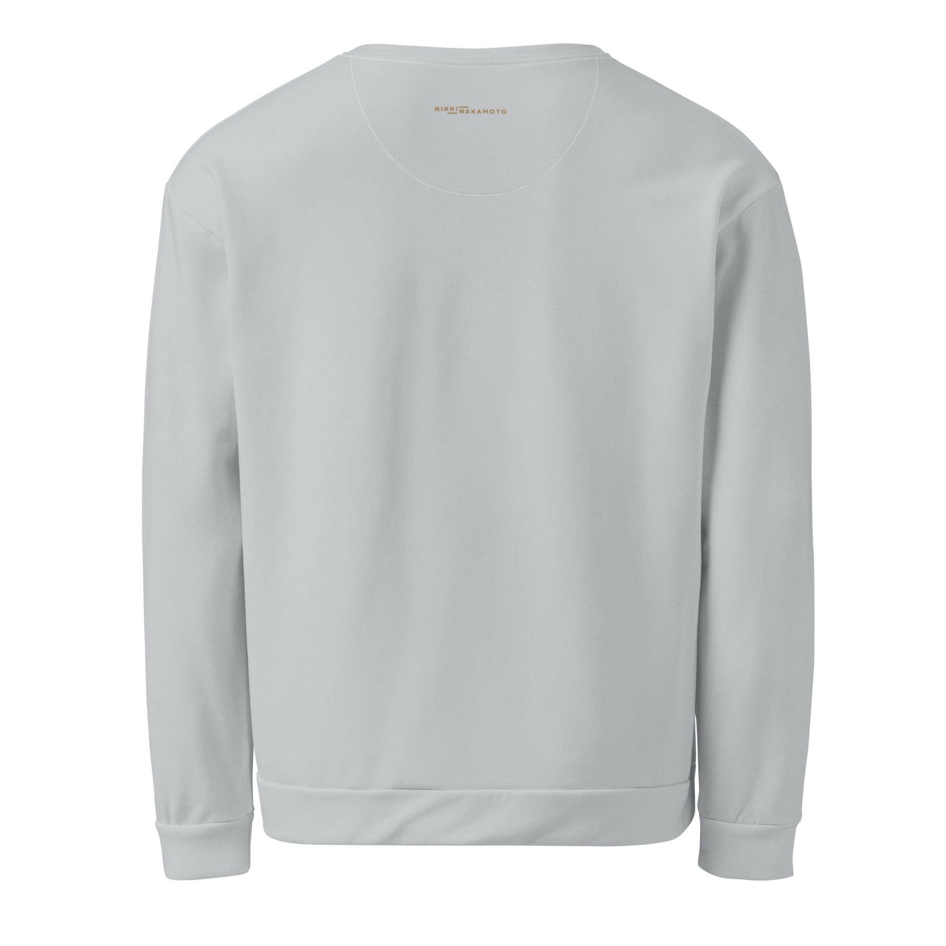 NAKAMOTO / Premium Bitcoin Sweatshirt - Nikki Nakamoto - The Orange Habit