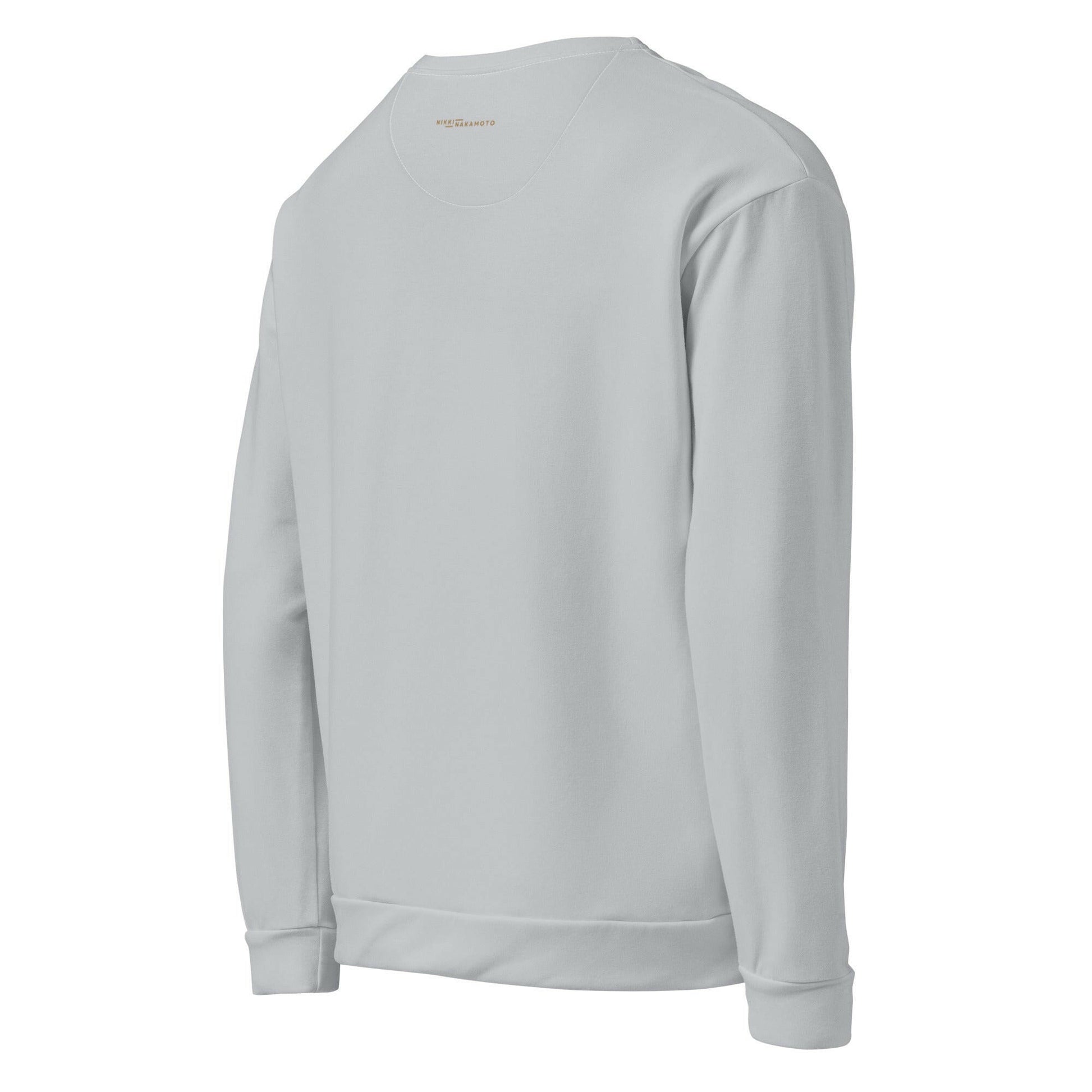 NAKAMOTO / Premium Bitcoin Sweatshirt - Nikki Nakamoto - The Orange Habit
