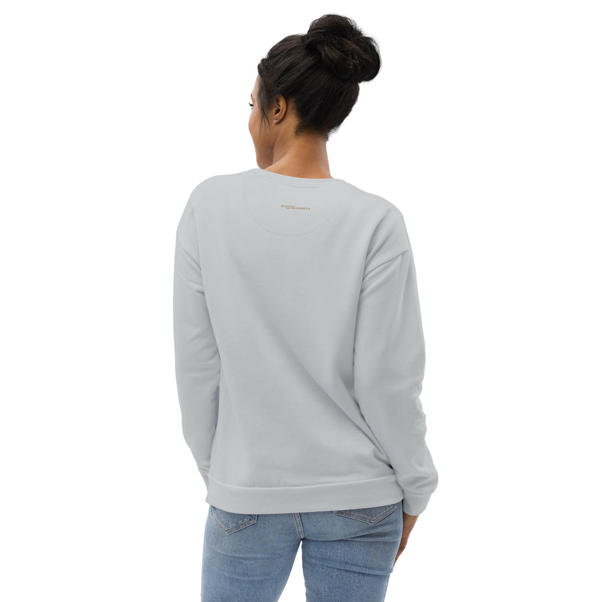 NAKAMOTO / Premium Bitcoin Sweatshirt - Nikki Nakamoto - The Orange Habit