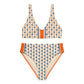 SOFT REVOLUTION / High-Waisted Bitcoin Bikini - Nikki Nakamoto - The Orange Habit