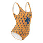 Soft Revolution / One-Piece Bitcoin Swimsuit - Nikki Nakamoto - The Orange Habit