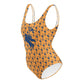 Soft Revolution / One-Piece Bitcoin Swimsuit - Nikki Nakamoto - The Orange Habit