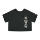 So Based / Champion Cropped Bitcoin T-shirt - Nikki Nakamoto - The Orange Habit