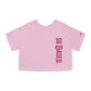 So Based / Champion Cropped Bitcoin T-shirt - Nikki Nakamoto - The Orange Habit