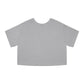 So Based / Champion Cropped Bitcoin T-shirt - Nikki Nakamoto - The Orange Habit